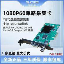 视悠美采集卡单路DVI+SDI+色差+AV/S全接口医疗直播会议PVH-100DS