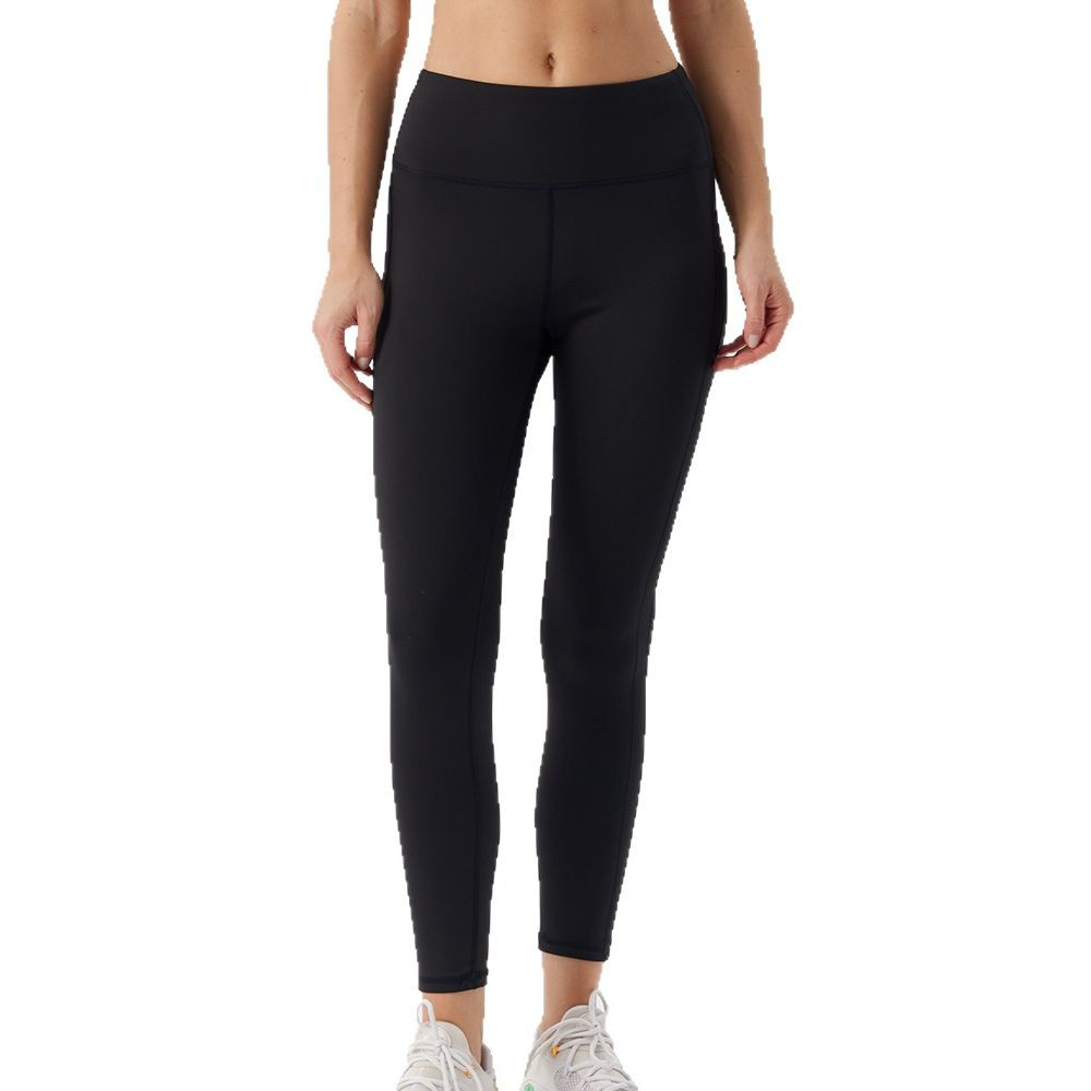 Pantalla de viento deportivo a rayas para mujeres, nueve puntos de elevación de cadera, ejercicio al aire libre, yoga rápido y seco, ropa de Pilates.