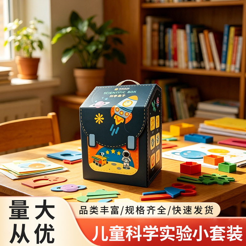 儿童科学实验制作套装材料包小学生DIY手工物理科学实验制作玩具