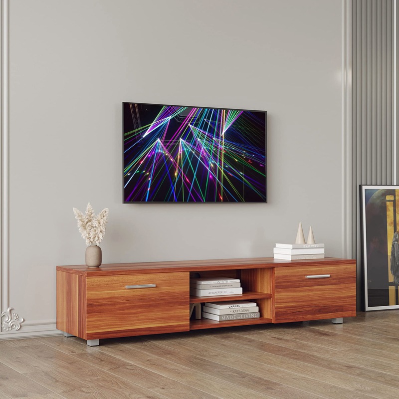 Simple moderno TV gabinete mesa de café combinación nórdico pequeño apartamento sala de estar muebles simple madera TV gabinete piso gabinete