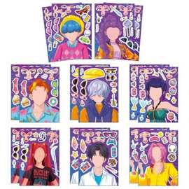 鬼脸恶魔电影猎人贴纸可DIY 有趣的创意儿童青少年派对装饰贴纸