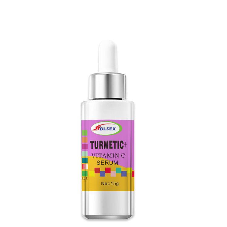 Siero alla vitamina c con olio di curcuma idratante viso_voghion.com