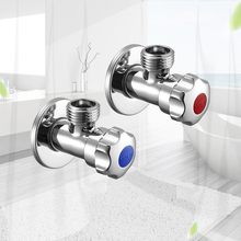 三角阀全铜加厚冷热水家用水阀开关水龙头4分四直通八字阀门