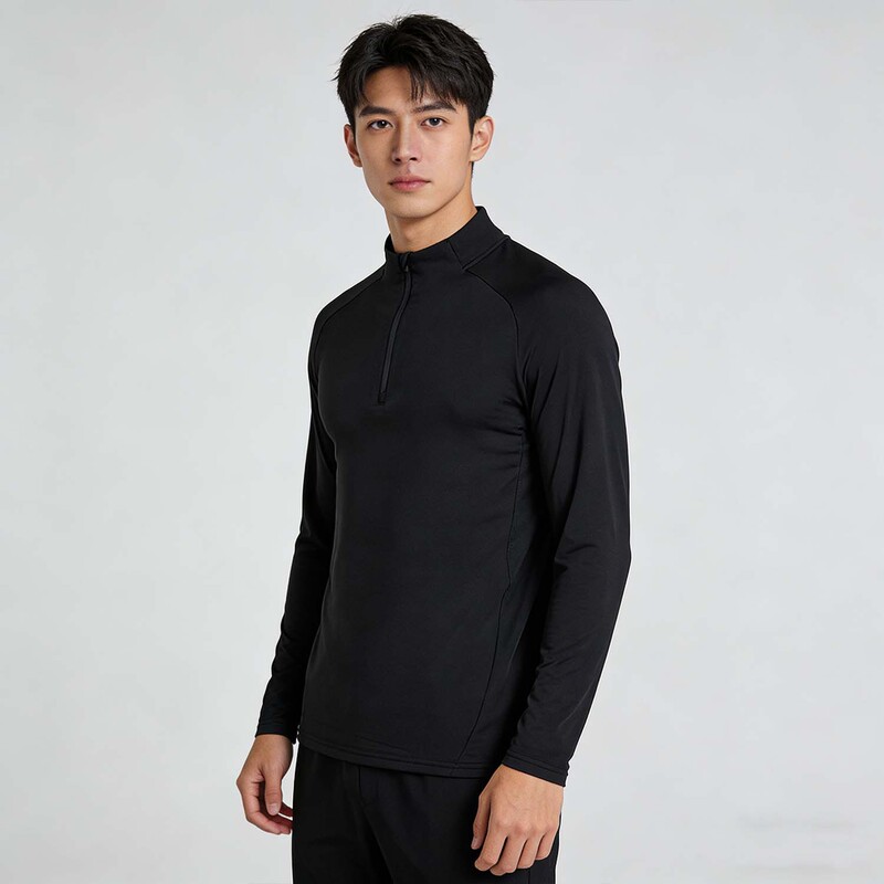 Russian Foreign Trade Autumn and Winter Fleece-Lined Running Quick-Drying Shirt Men's T-Shirt Training Clothes Outdoor Fitness Tops Sports Long Sleeves Russian Foreign Trade Autumn and Winter Fleece-Lined Running Quick-Drying Shirt Men's T-Shirt Training Clothes Outdoor Fitness Tops Sports Long Sleeves