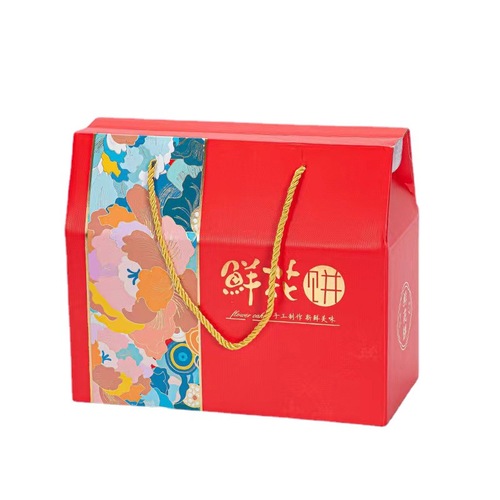 Yunnan Specialty Fresh Flower Pastry Rose Flower Pastry Gift Box Snack Traditional Snack Leisure Snacks Factory Wholesale