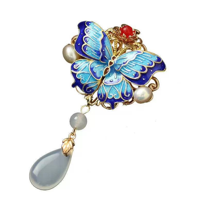 Genuine design retro brooch, pin