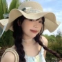 海边编织遮阳防晒草帽