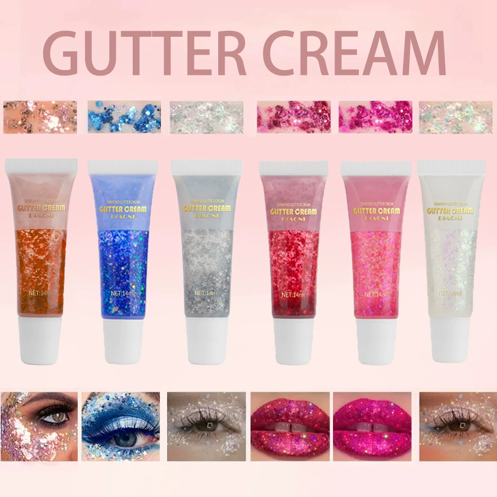 (跨境贸易) Nail sequins, гель, тени для лица и тела