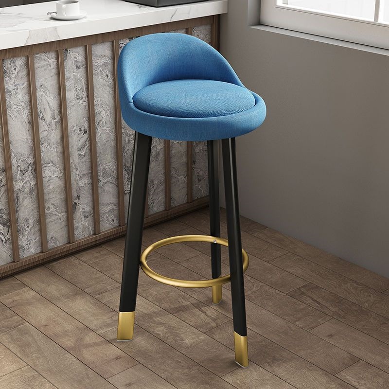 Blue fabric-Black Gold