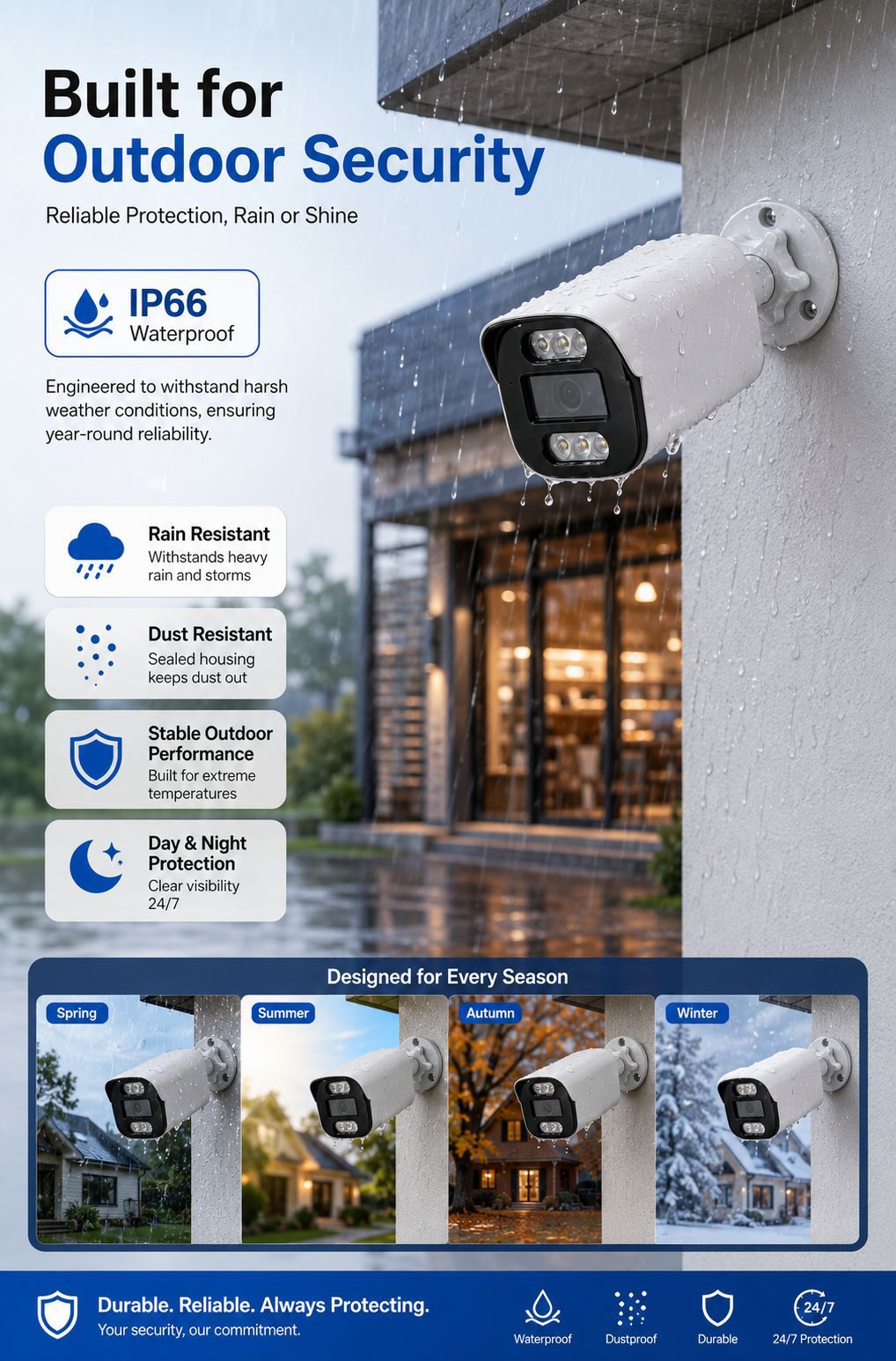 POE Security Camera System IP CCTV NVR Kit Seetong摄像头套装