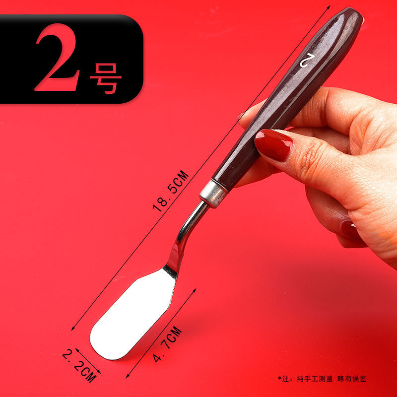 Pintura al óleo de plástico raspador pintura paleta cuchillo arte acrílico gouache pintura raspador