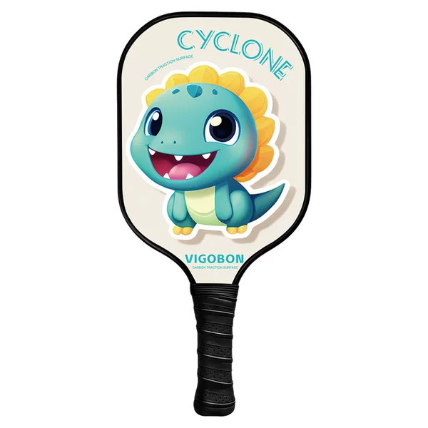 Pickleball racket for children, full set of fiberglass material with honeycomb pattern design, suitable for indoor and outdoor sports