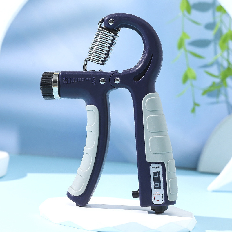カウント握力器指トレーニングアマゾン国境を越えて調整可能なカウント5-60握力器練習腕力携帯|undefined