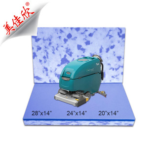 Waiting Hall shopping mall floor washing machine piece floor cleaning waxing polishing glue melamine composite fluff cloth square pad