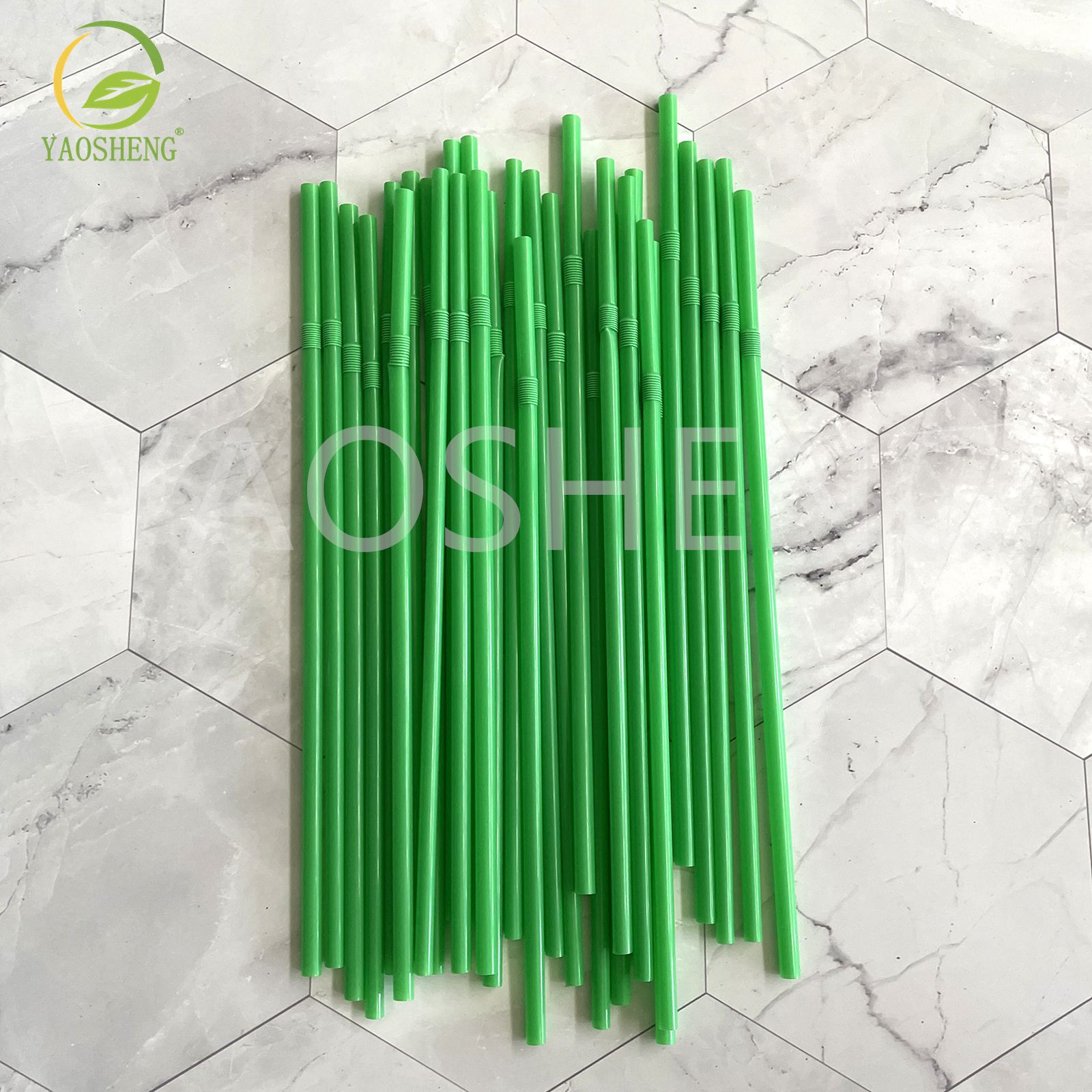 Transfronterizo de grado alimenticio desechable multicolor codo color serie jugo leche té plástico paja Plasticstraw