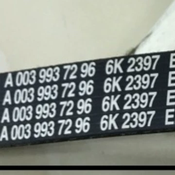 Suitable for Mercedes-Benz car belt engine belt A0039937296 6PK2397 NR EPDM material (Belt)