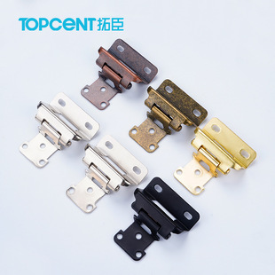 Amazon Phoes1/ 2inch Half-Cover Self-Closing American-Style Hinge Kitchen Cabinet Semi-Hide Cover-Type American Hinge