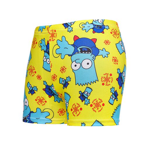 Children's swimming trunks, boys, fashion, cartoon print, boys' boxer briefs, swimwear, professional wholesale, hot spring vacation