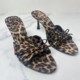 New Product 2024 Summer Pointed Fish Mouth French Single Shoes with Butterfly Knot Open Toe Back Air Sandals for Women