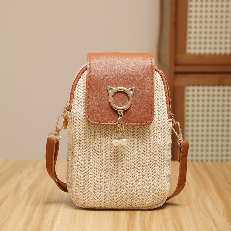 Crossbody Mobile Phone Bag Wholesale Bag for Women 2025 New Fashion Women's Bag Korean Version Coin Purse Women's Shoulder Crossbody Bag