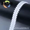 2.0CM non-oplastic double-sided wool ball (this white) * meters