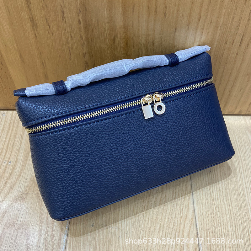 Bolso de almuerzo de cuero lp19 transfronterizo nuevo Gigi mismo bolso Kelly bolso litchi bolso simple bolso de hombro femenino