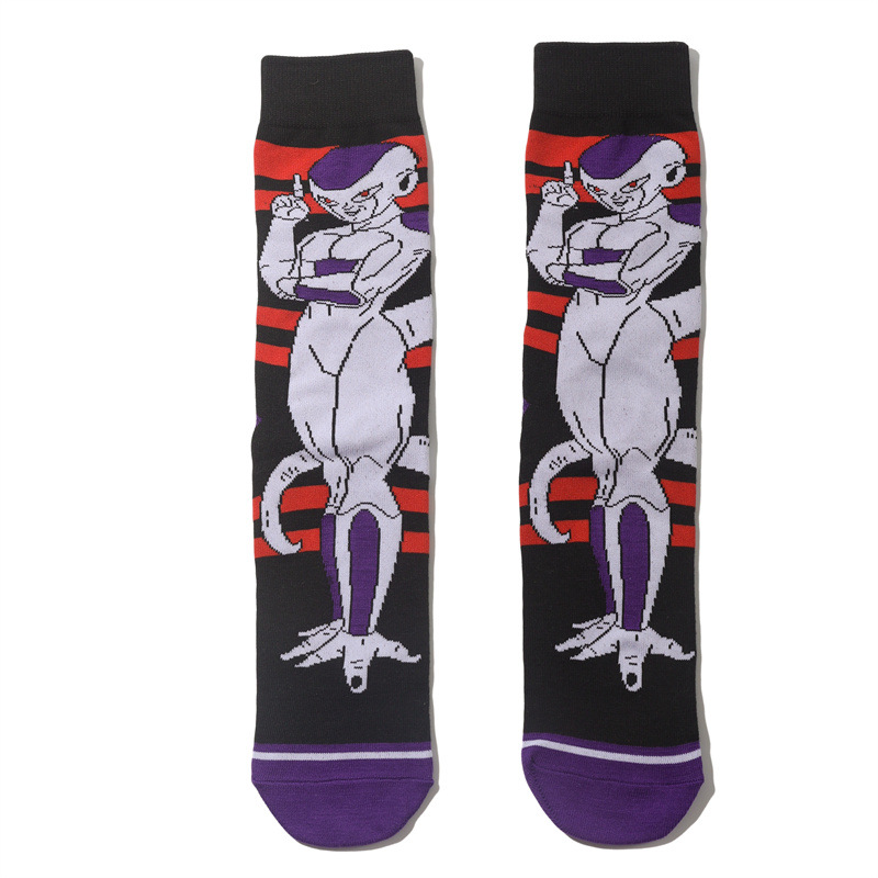 Men's Wholesale Trendy Socks Female Animation Cartoon Cotton Socks Comic Male Medium Tube Pirate Socks-5PRS 33 O1CN016N9WFM1TrjeDsmeFN !!1004802436 0 cib
