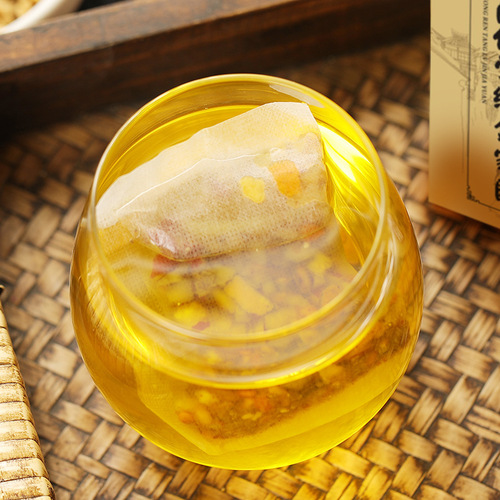 Nanjing Tong Ren Tang Green Gold Home Hericium Hericium Clove Tea Sea Buckthorn Amomum Tea One-piece Substitution Health Tea