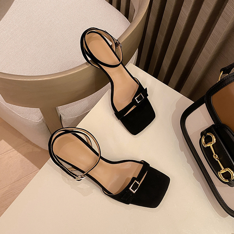 Chiko Orquidea Open Toe Kitten Heels Sandals