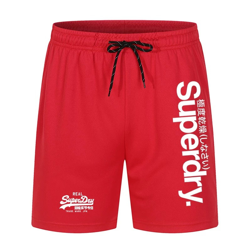 Men's Casual Sports Shorts Basketball Shorts Super Training Running Fitness Printed Shorts Beach Shorts Dry