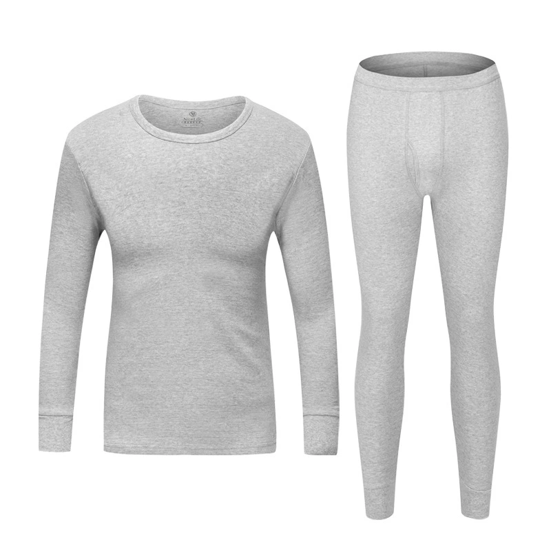 Тонкая хлопковая раскладка для тепла, мужской свитер, термобелье, slim fit