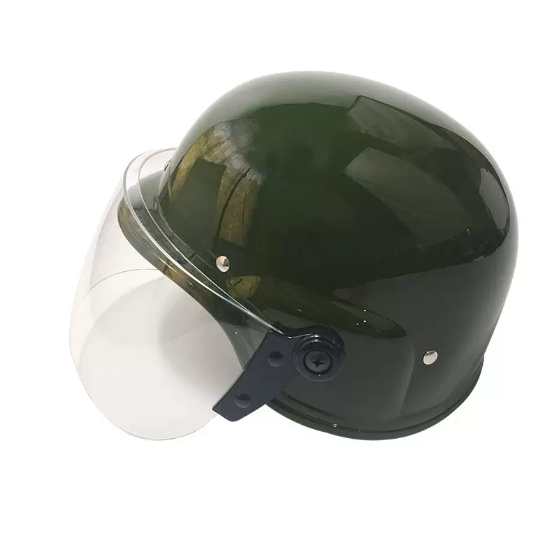 德式防暴头盔带面罩 M88头盔头盔执勤巡逻安全帽保安防护头盔