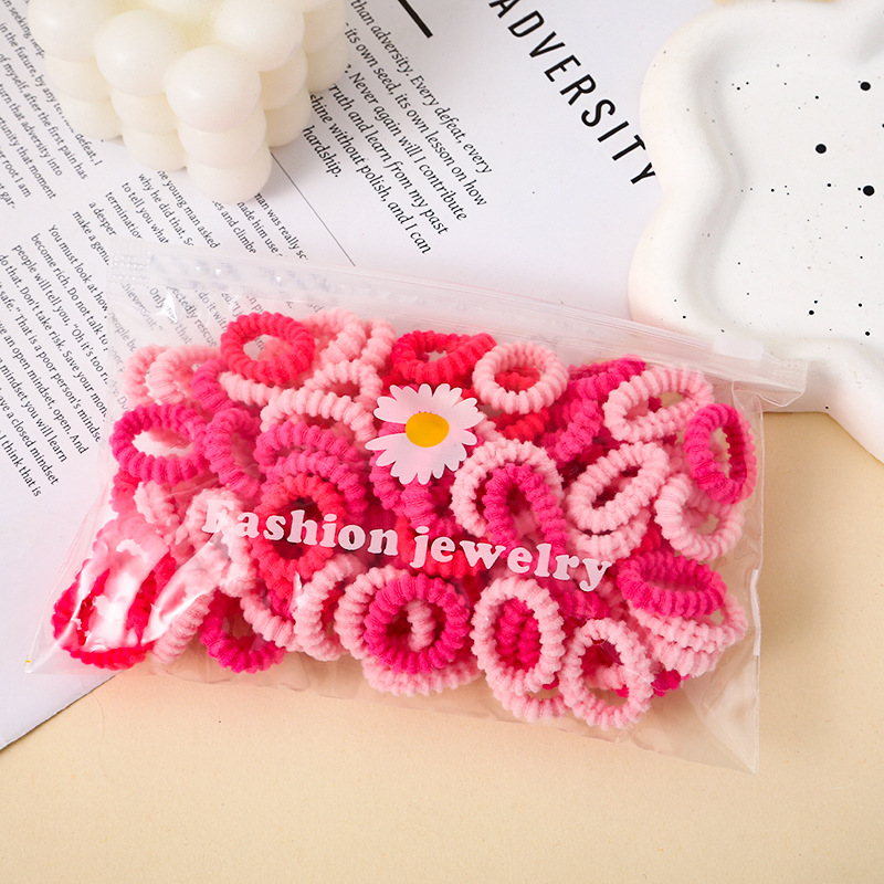 Threaded version 100 pieces 2.5cm pink color