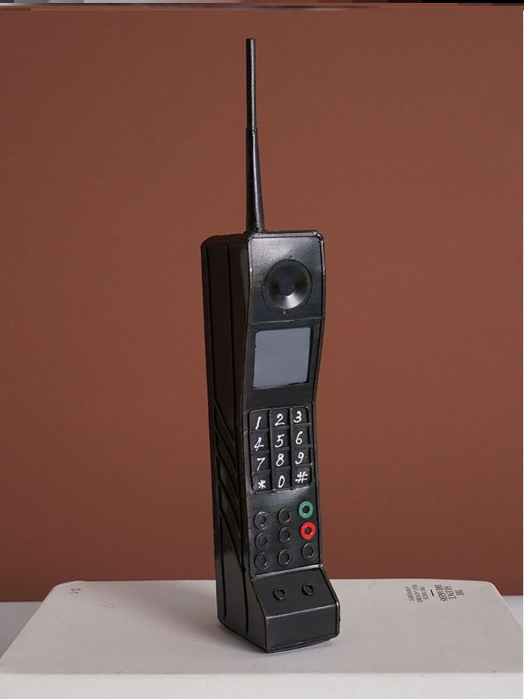 大哥大手机道具创意装饰品大哥大手机复古老式橱窗电话模型