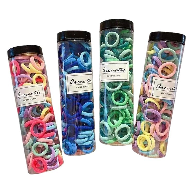 Banda de goma de los niños no daña el cabello elástico anillo de toallas para bebés atados anillo de pulgar anillo de cabello de cabello de niña pequeña anillo de cabello