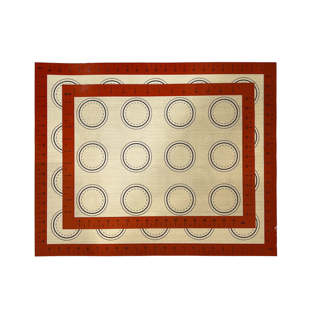 Promoción explosiva Macaron antiadherente almohadilla de silicona para hornear 30*40cm almohadilla cuadrada para horno almohadilla de galleta engrosada resistente a altas temperaturas image 6