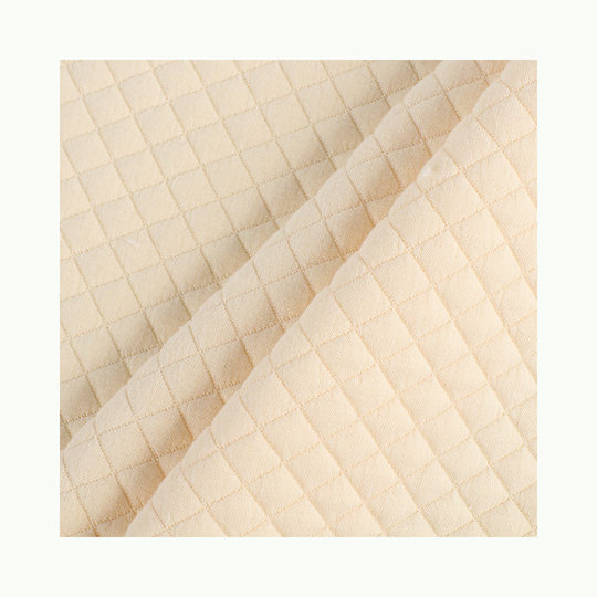 Spot Diamond-Shaped Quilted Polyester Air Layer Fabric Sweatshirt Pillowcase Mattress Cool Silk Cotton Knitted Fabric