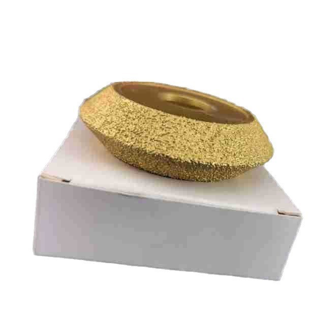 金刚石磨轮 V型手工轮 钎焊磨轮 石材磨轮 金刚轮 石材成型轮