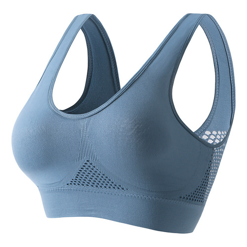 Sports Bra for Women Fitness Running Underwire-Free Push-Up Yoga Beauty Back Bra Large Size Breathable Sports Bra