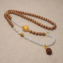 ��Ȼӡ���~�������^��ɽ̴ɽ�軨6mm����s925�y��Ϟ�ǶDIY�OӋ��