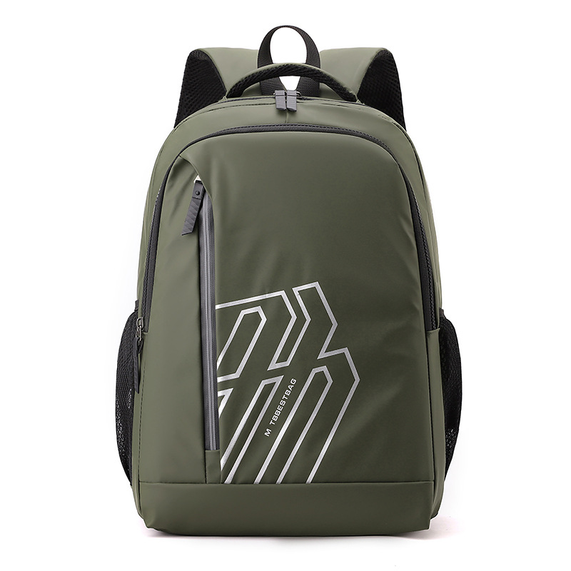 Mochila de computadora de nailon de gran capacidad para hombres nuevos transfronterizos Mochila de viaje impresa de moda al aire libre Mochila escolar al por mayor