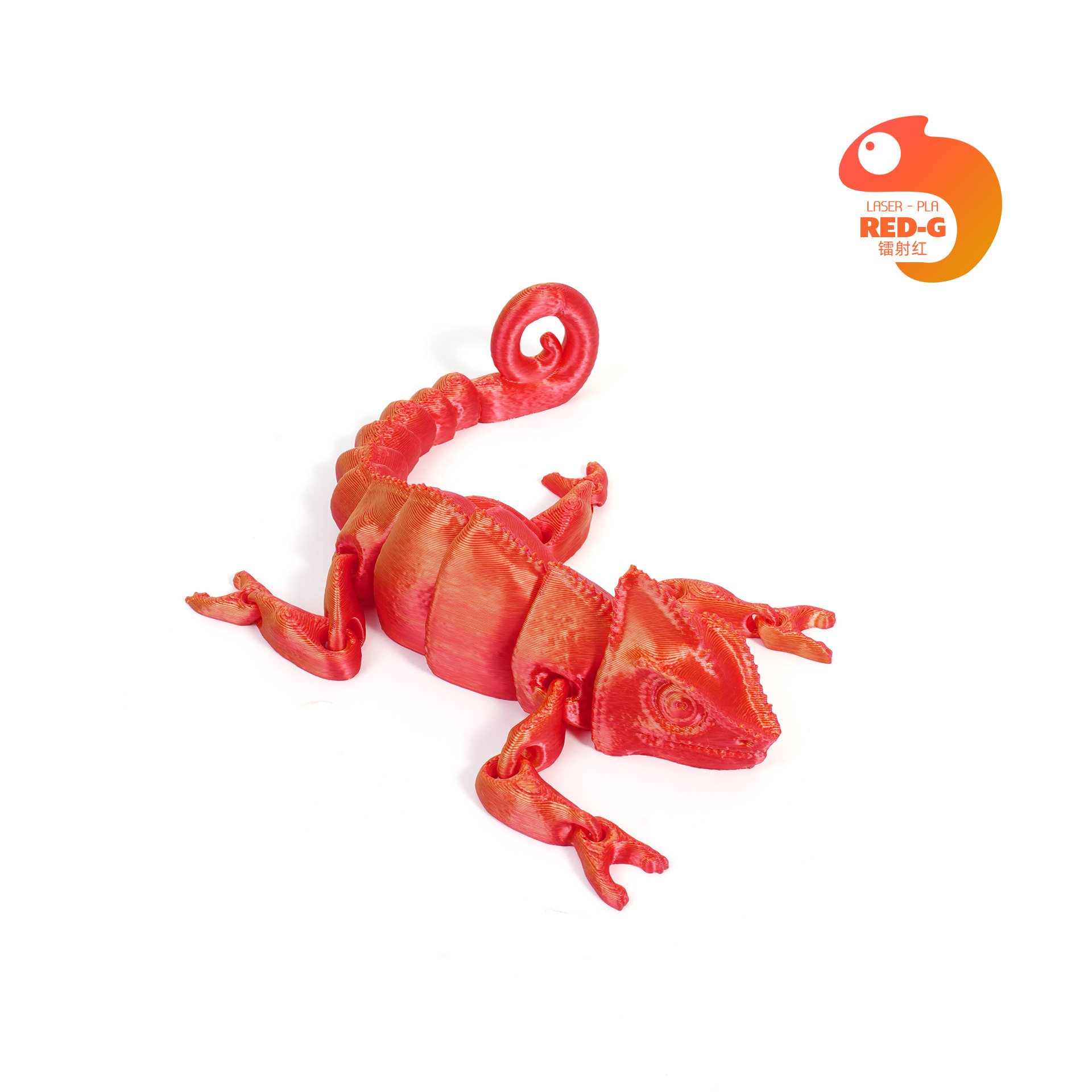 카멜레온-레이저 레드 골드-14.5cm