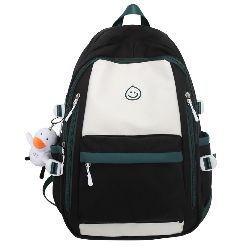 Mochila de hombro femenino sentido superior insfeng versión coreana de la mochila de estudiantes de secundaria y secundaria simple mochila de estudiantes universitarias