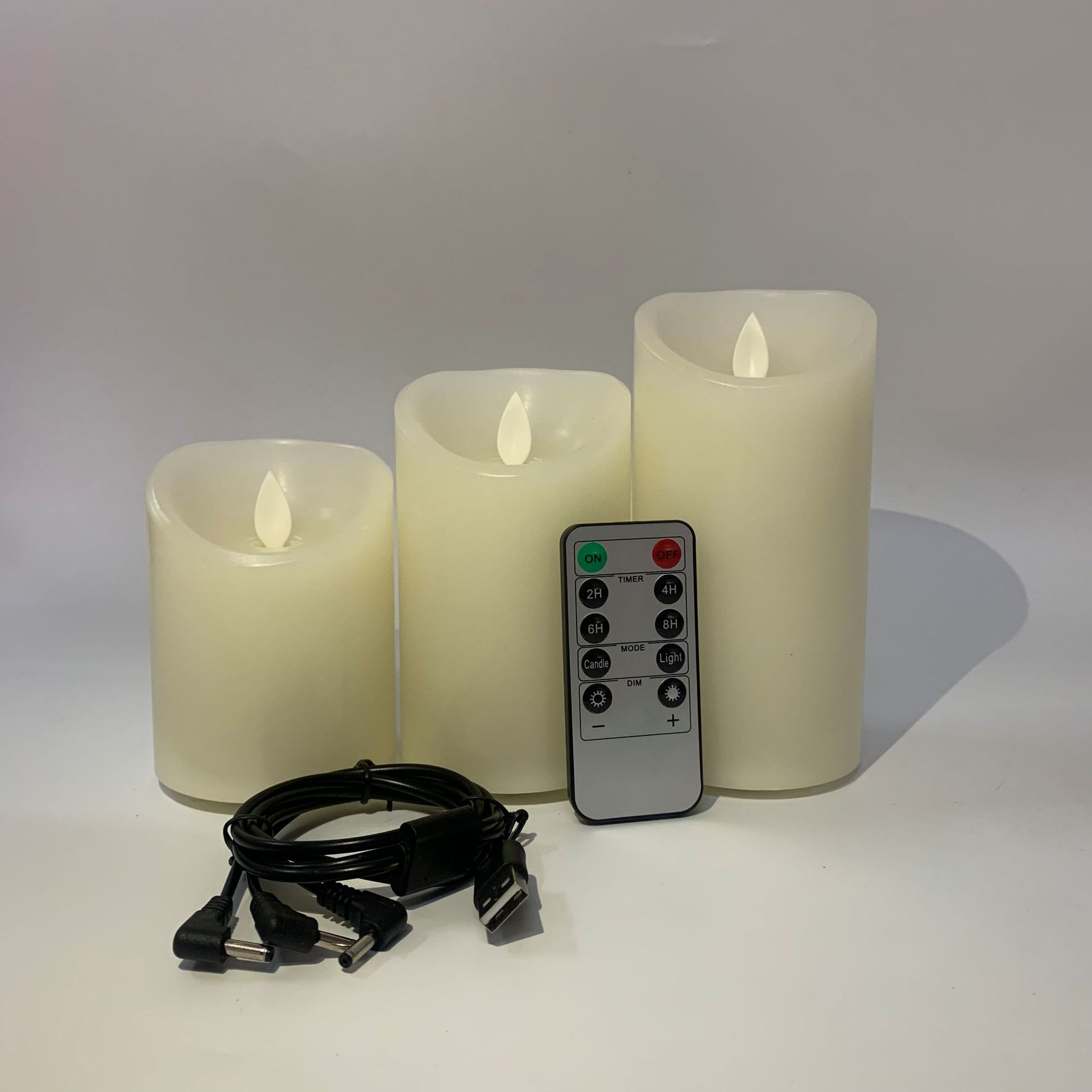 LED de carga electrónica luz vela control remoto timing casa propuesta decoración la boda