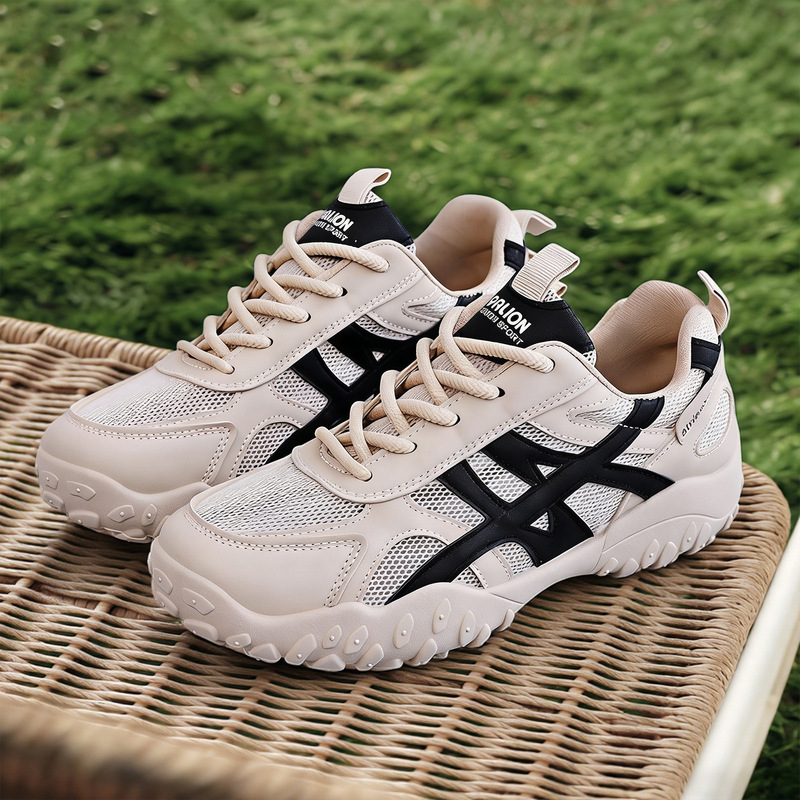 Women's Shoes 2026 New Model Lightweight Thick-Soled Height-Increasing Breathable Mesh German Training Shoes Fashionable Versatile Casual Sports Shoes Women's Shoes 2026 New Model Lightweight Thick-Soled Height-Increasing Breathable Mesh German Training Shoes Fashionable Versatile Casual Sports Shoes