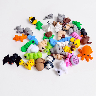 3D Printing Colorful Small Animal Toys Cross-Border Popular Simulation Animal Model Microscopic Landscaping Decoration Manufacturer Wholesale