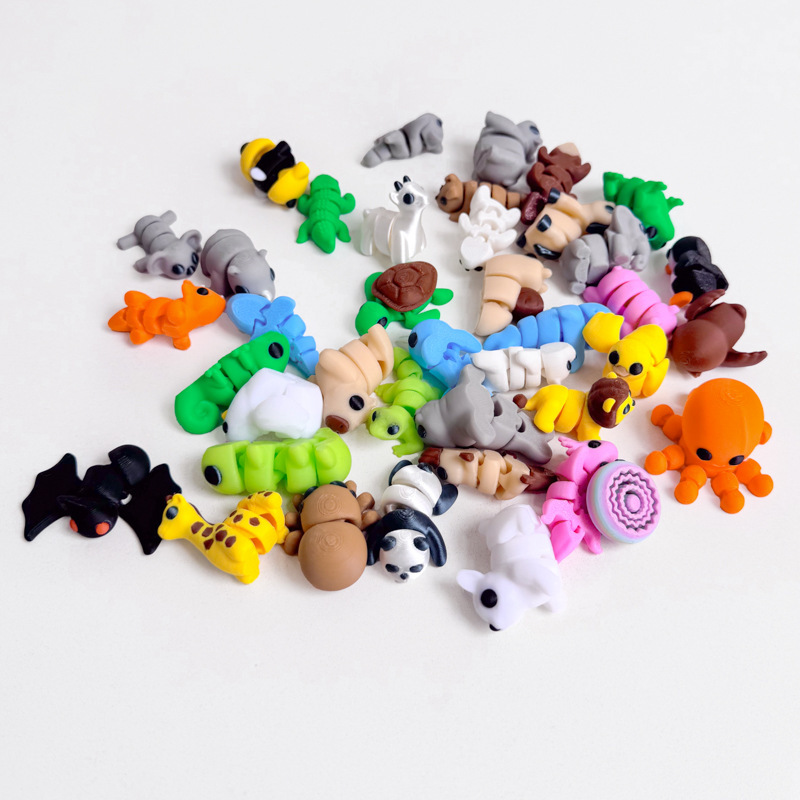 3D プリントカラー小動物おもちゃクロスボーダーホットスタイルシミュレーション動物モデルマイクロ造園装飾メーカー卸売|undefined