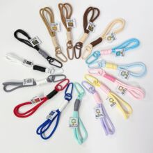 钥匙扣登山扣手机挂绳毛绒玩具挂件公仔挂件背包挂饰水杯绳手腕绳