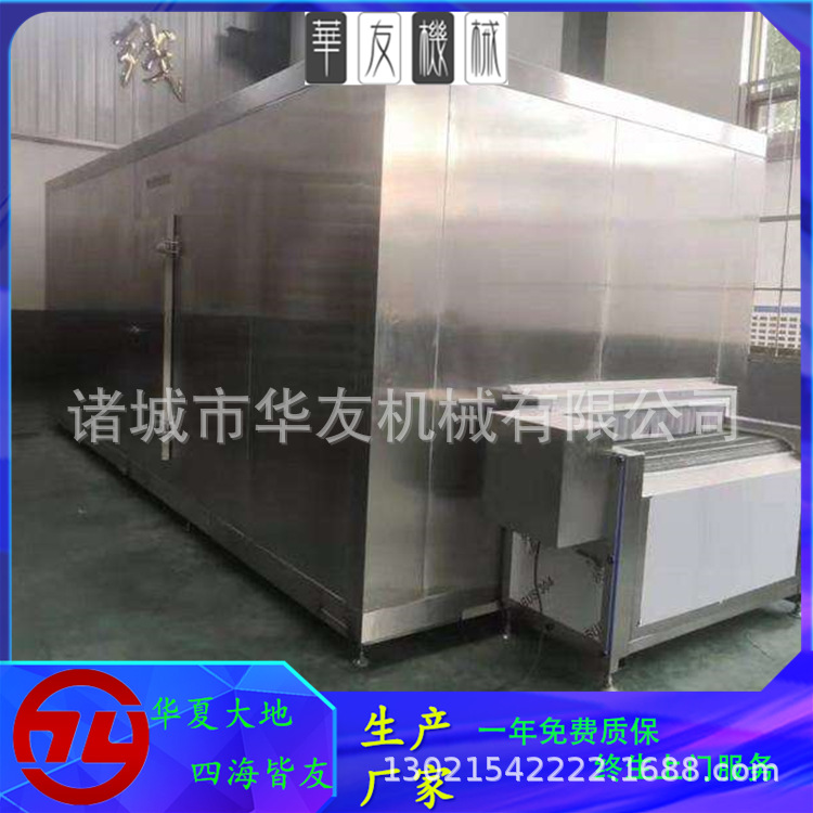 【华友】鳕鱼片 大虾等速冻设备 全自动隧道式速冻机