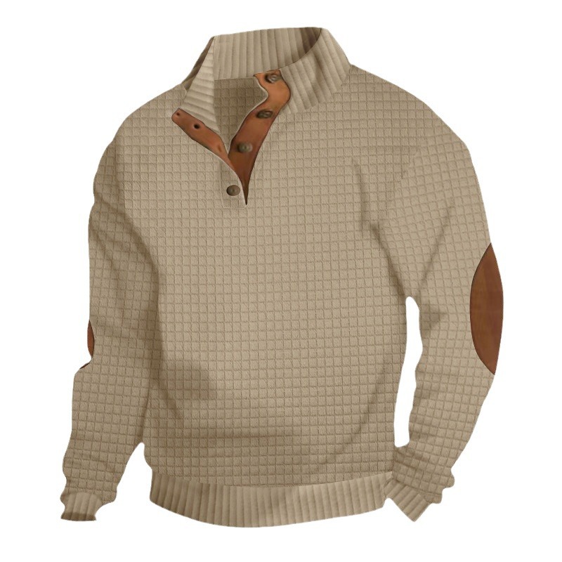 Pull à manches longues pour hommes, haut de gamme, mode, manteau décontracté, T-shirt, haut, offre spéciale, printemps et automne 2024_voghion.com